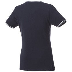 T-shirt pique Elbert a manica corta da donna aukee