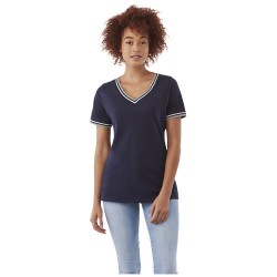 T-shirt pique Elbert a manica corta da donna aukee