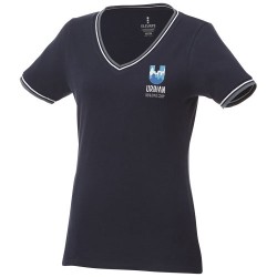 T-shirt pique Elbert a manica corta da donna aukee