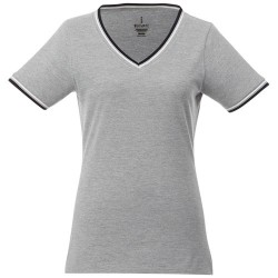 T-shirt pique Elbert a manica corta da donna aukee