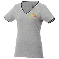 T-shirt pique Elbert a manica corta da donna aukee