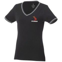 T-shirt pique Elbert a manica corta da donna aukee