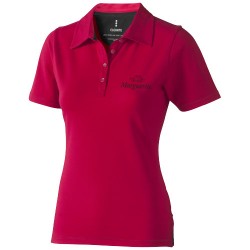 Polo Markham in tessuto elasticizzato a manica corta da donna Aurangabad