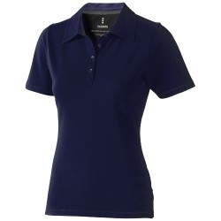 Polo Markham in tessuto elasticizzato a manica corta da donna Aurangabad