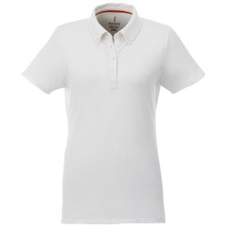 Polo button-down Atkinson a manica corta da donna ausilia