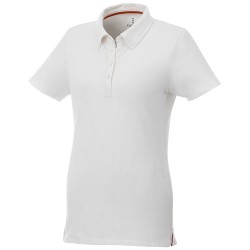 Polo button-down Atkinson a manica corta da donna ausilia