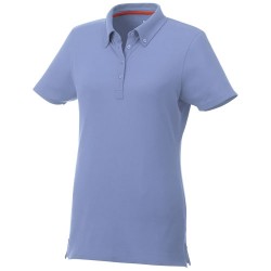 Polo button-down Atkinson a manica corta da donna ausilia