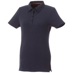 Polo button-down Atkinson a manica corta da donna ausilia