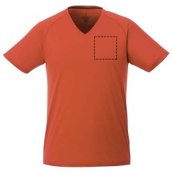 T-shirt cool fit Amery a manica corta da uomo collo a V Ayacucho