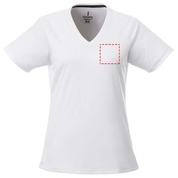 T-shirt cool fit Amery a manica corta da donna collo a V Ayak