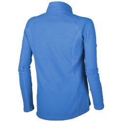 Felpa zip intera polyfleece Rixford da donna Azure