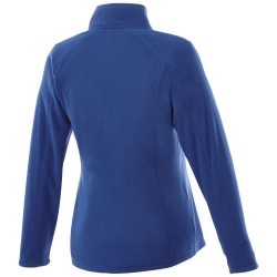 Felpa zip intera polyfleece Rixford da donna Azure