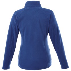 Felpa zip intera polyfleece Rixford da donna Azure