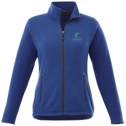 Felpa zip intera polyfleece Rixford da donna Azure