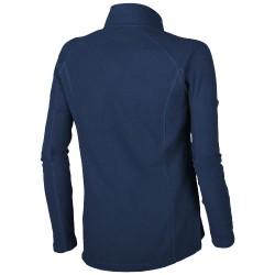 Felpa zip intera polyfleece Rixford da donna Azure