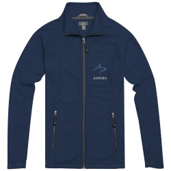 Felpa zip intera polyfleece Rixford da donna Azure