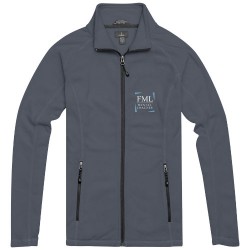 Felpa zip intera polyfleece Rixford da donna Azure