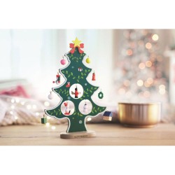 Albero di Natale in legno WOODTREE foglia