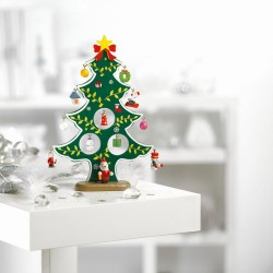 Albero di Natale in legno WOODTREE foglia