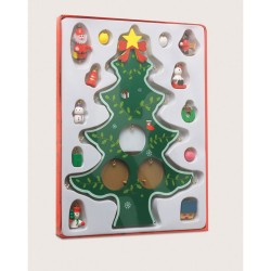 Albero di Natale in legno WOODTREE foglia