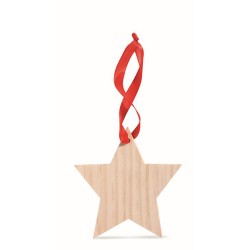 Stella in legno WOOSTAR folco