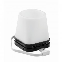 Portapenne hub con luce LED FUJI bner