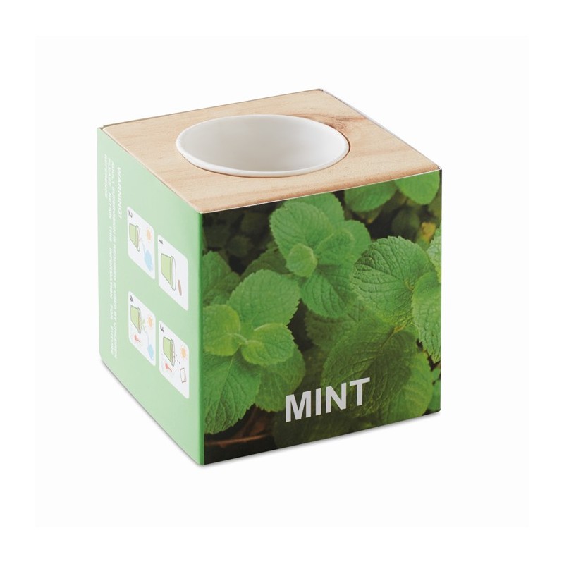 Mini vaso in legno MENTA Bodinayakkanur