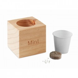 Mini vaso in legno MENTA Bodinayakkanur