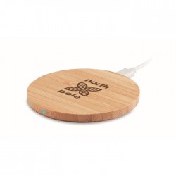 Caricatore wireless in bamboo RUNDO bonneanne