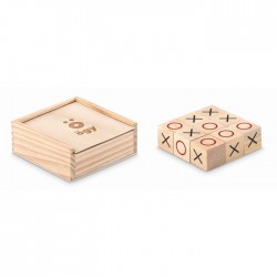 Gioco del tris in legno TIC TAC TOE Boukje