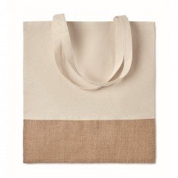 Shopper con dettagli in juta INDIA TOTE brackins