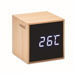 Sveglia in bamboo MARA CLOCK egla