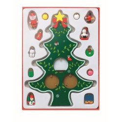 Albero di Natale in legno WOODTREE foglia