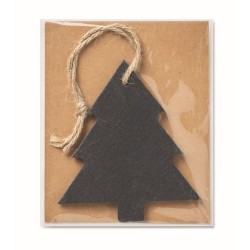 Decorazione albero di Natale SLATETREE bailey