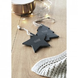 Decorazione stella SLATESTAR folgora