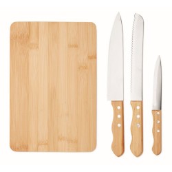 Set tagliere e coltelli SHARP CHEF foscola