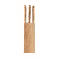 Set ceppo e 6 coltelli GOURMET fouad