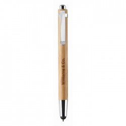 Penna a sfera in ABS e bamboo BYRON Baudelia