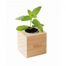 Mini vaso in legno MENTA Bodinayakkanur