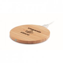 Caricatore wireless in bamboo RUNDO bonneanne