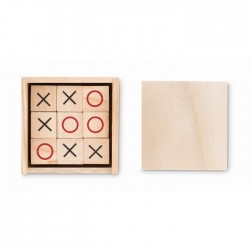 Gioco del tris in legno TIC TAC TOE Boukje