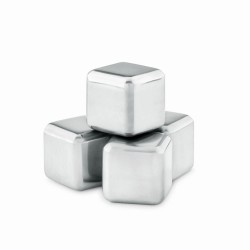 Set di 4 cubetti ghiaccio ICY bovio