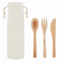 Set posate in bamboo SETBOO diliana