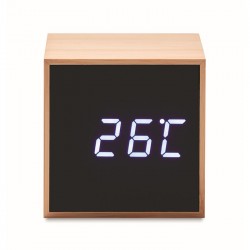 Sveglia in bamboo MARA CLOCK egla