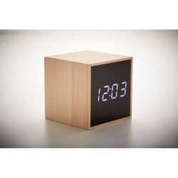 Sveglia in bamboo MARA CLOCK egla