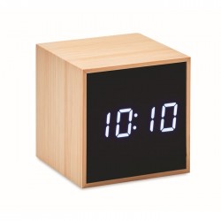 Sveglia in bamboo MARA CLOCK egla