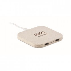 HUB USB in paglia/ABS UNIPAD+ Djamilla