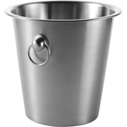 Secchiello champagne, in acciaio inox Eppie