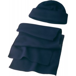 Set cappello e sciarpa in pile Ergani