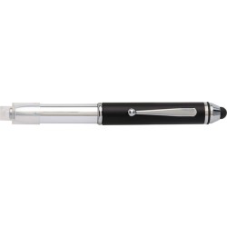 Penna a sfera capacitiva con mini luce, in ABS Evander